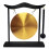 Mini Desktop Gong Table Wind Chime Percussion Inst 1