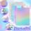 24 Sheets Holographic Cardstock Glitter Rainbow Mi 4