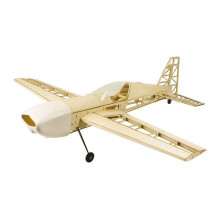 AvióN de Madera RC Marco Extra330 Sin Cubierta Envergadura 1000 Mm Kit de ConstruccióN de Modelo de Madera de Balsa