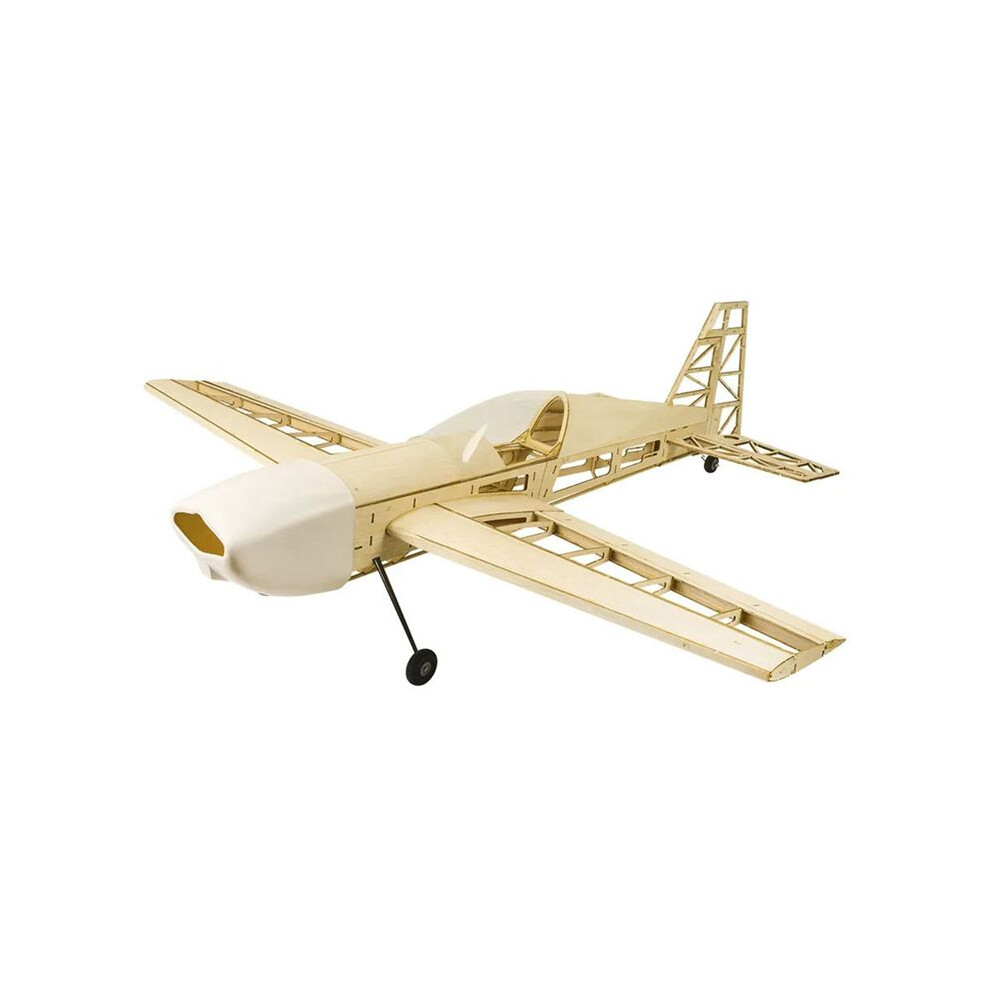 Rc Wood Airplane Extra330 Frame Without Cover Wingspan 1000Mm Balsa Wood Model Building Kit 4712273205698