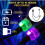 Light Up Drum Sticks Rechargeable 15 Color Changin 4