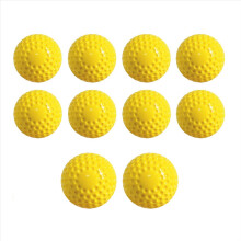 10 Pack Baseballs Training Ball ,9 Inch Pitching M