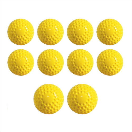 10 Pack Baseballs Training Ball ,9 Inch Pitching M