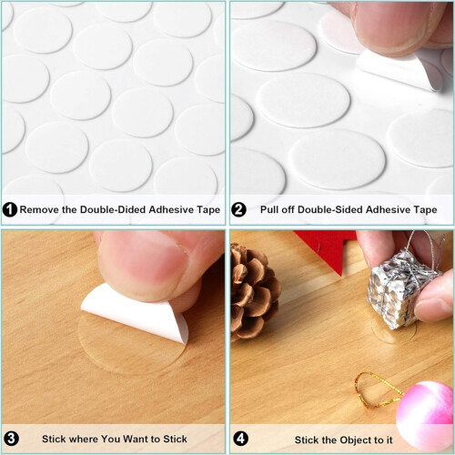 700Pcs Double Sided Dot Stickers Removable Round C 2