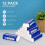12 Pack Pencil Erasers, White Erasers for School, 2