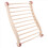Sauna Backrest, Wooden Ergonomic S-Shaped Suitable 6