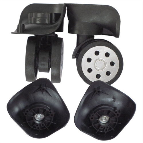 4pcs/set Replacement Luggage Suitcase Wheels Swive