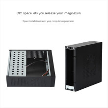M06 Mini Desktop Case MINI-ITX PC Chassis Versatil