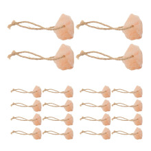 Natural Salt Lick Blocks For Goats And Small Pets, 20 Pcs, Mineral Chews With Hanging Rope, 20.00 X 4.00 X 3.00 Cm