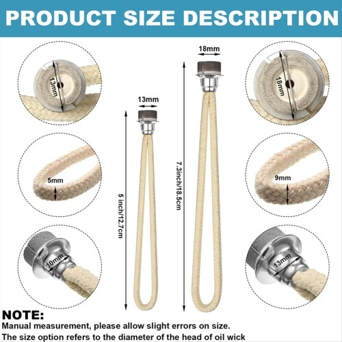 Oil Lamp Wick Replacement Air Tightly Control Cata 1