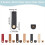 12Pcs PU Leather Snap Buttons, 6 Colors Sew on Tab 3