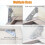 10PCS Universal Furniture Corner Connector, Angle 8