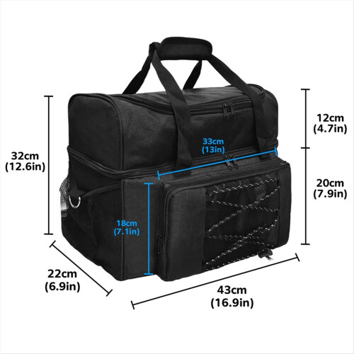 Bag Bowling Tote Holder with Padded Compartments 2