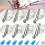 Upgraded Universal Sewing Rolled Hemmer Foot Set 8 2