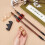 8Pcs Painting Brush Rest Stand 4 Color Calligraphy 7