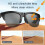 New Smart Bluetooth V5.3 Sunglasses Glasses Call O 9