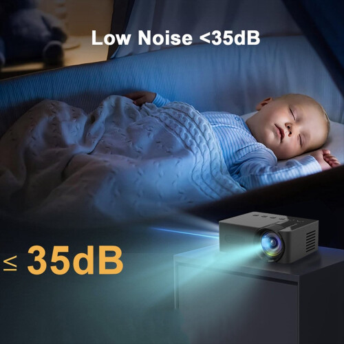 Projector LED HD 1080P Wireless Mobile Phone Mini