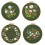 4 Sets Hand Embroidery Kit for Beginners Adults , 1
