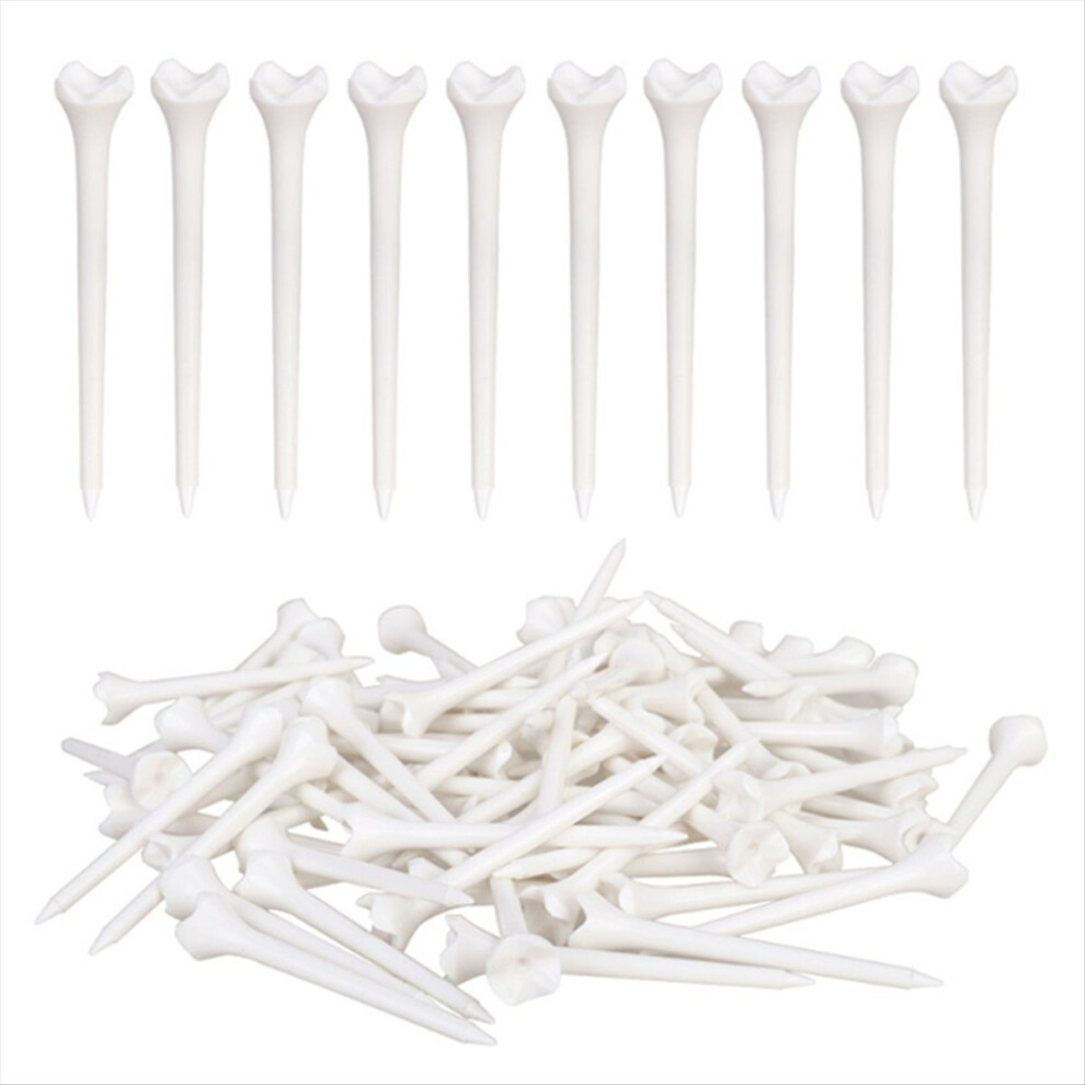 Photos - Golf 100Pcs 70 mm Professional Tee System Plastic 