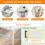 Desk Side Storage Under Storage, Steel Hanging Org 6