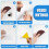 Drywall Repairs Kit, 6 Pieces Wall Patch Kits, 4/6 7