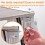 Desk Side Storage Under Storage, Steel Hanging Org 8