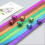 520 Sheets Glitter Paper Folding Stars Strips Luck 6
