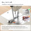 8Pcs Universal Sewing Rolled Hemmer Foot for Machi 3