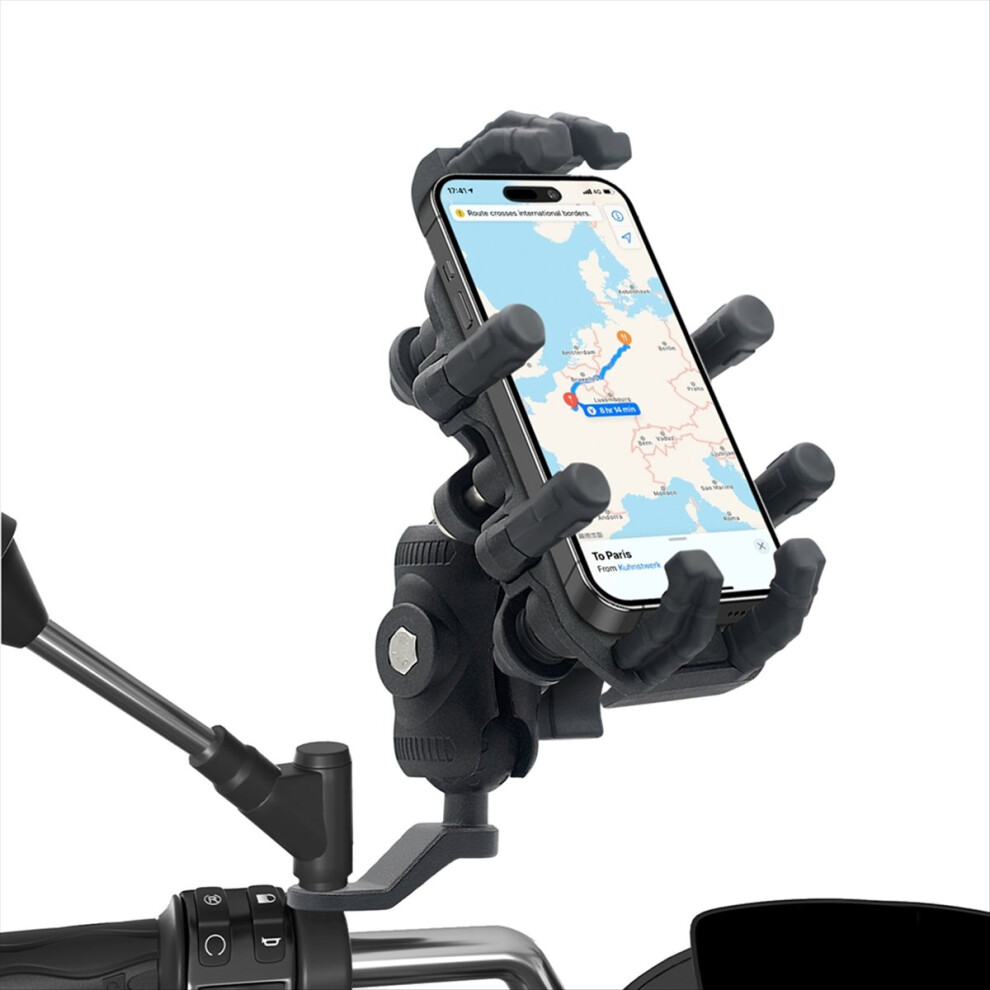 Motorcycle Bike Phone Mount With Vibration Dampene 4853967038854