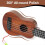 17In Kids Ukulele Guitar 4Strings Mini Children Mu 7