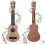 17In Kids Ukulele Guitar 4Strings Mini Children Mu 3