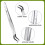 2pcs Tweezers with Rubber Tips,Tipped Stainless St 3