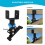 1PCS Pergola Roof Riser Beam Bracket, Brackets for 4