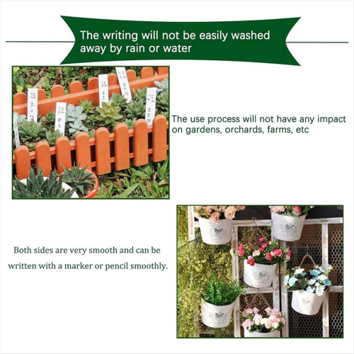 Plant Labels for Outdoor Plants, Plastic, Tags, Ma 2