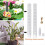 Plastic Moss Pole, Extended to 25Inch, Sphagnum is 2
