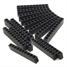 15Pcs 10 Holes Hex Shank Screwdriver Bit Holder Pl