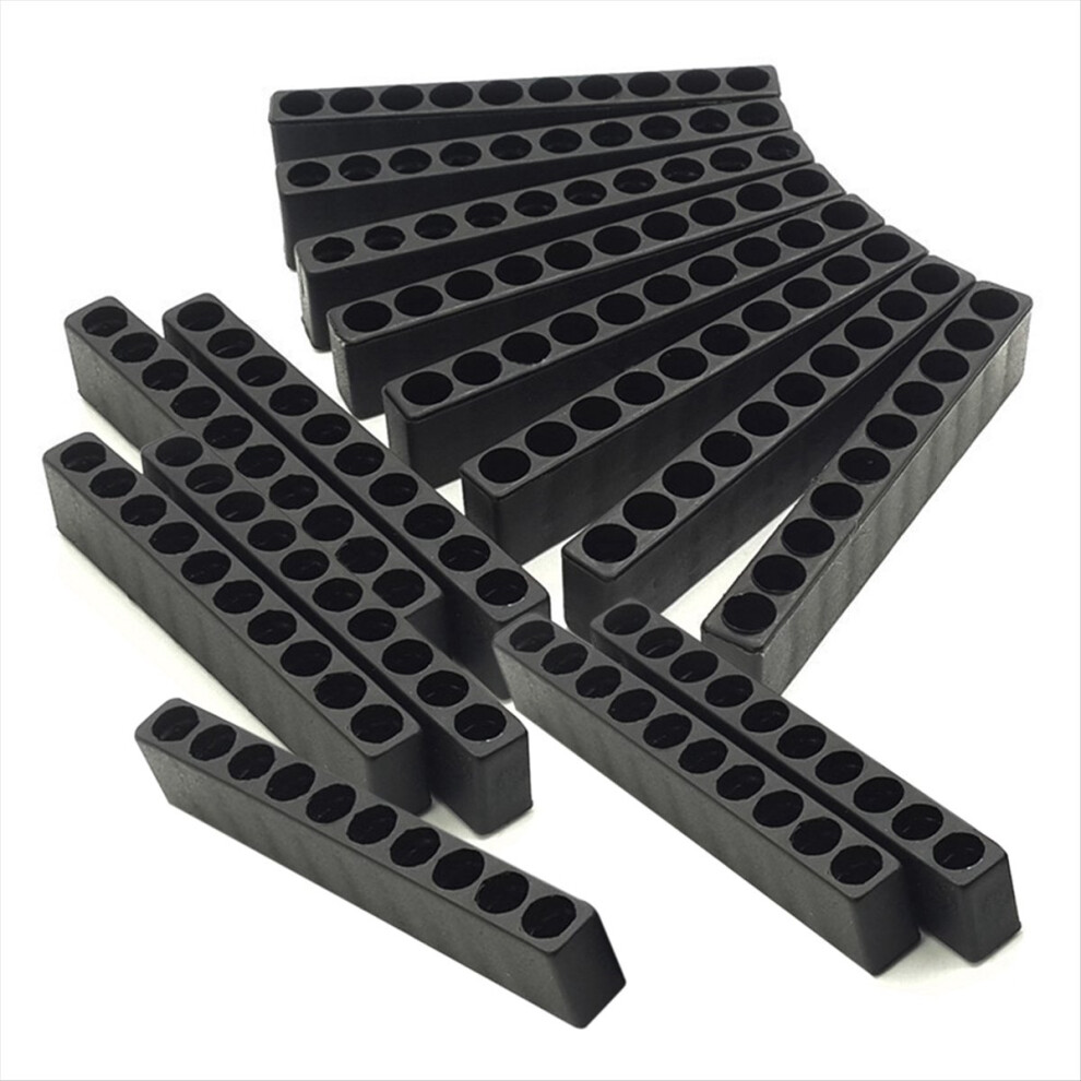 15Pcs 10 Holes Hex Shank Screwdriver Bit Holder Pl 4853967047092