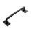 Barn Door Handle Black Solid Iron Pull Set Rustic Modern Style for Sliding Doors and Gates 1