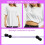 4pcs Adjustable Crop Band for Tucking Sweater and 3