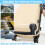 8Pcs Luggage Wheel Covers, Silicone Cover Protecto 8