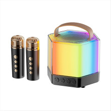 Karaoke Machine,Bluetooth Portable Speaker with Ba