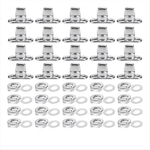 20 Sets Marine Grade Twist Lock Fasteners Turn But 1