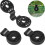 Shade Cloth Clip Sunshade Net Fixed for Outdoor Ga 3