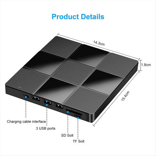 External Multi-Function Optical Drive USB Compute 2