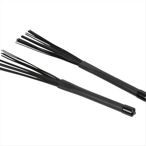 Retractable Wire Brush Drum Stick with Comfort Rub 2