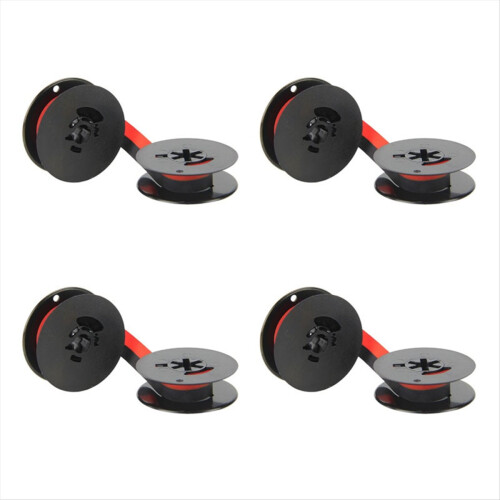 4Pcs Typewriter Ribbon Twin Spool Ink Replacement