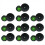 10Pcs -IR50B Ink Ribbon Black for MAX LETATWIN Cab 1