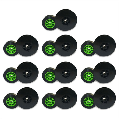 10Pcs -IR50B Ink Ribbon Black for MAX LETATWIN Cab 1