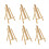 6pcs 16 Inch Wood Easels,Easel Stand for Painting 1