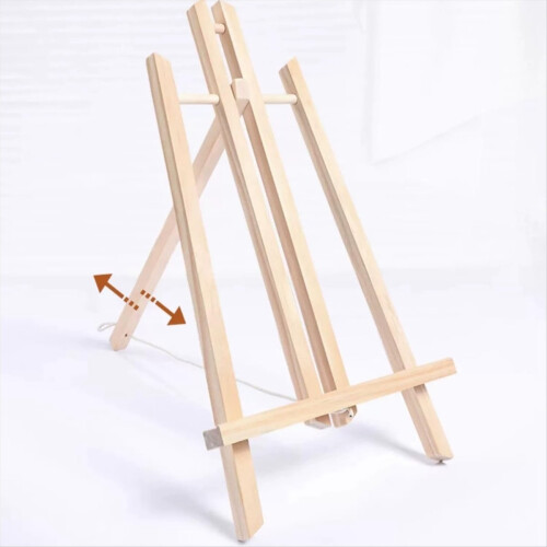 6pcs 16 Inch Wood Easels,Easel Stand for Painting 2